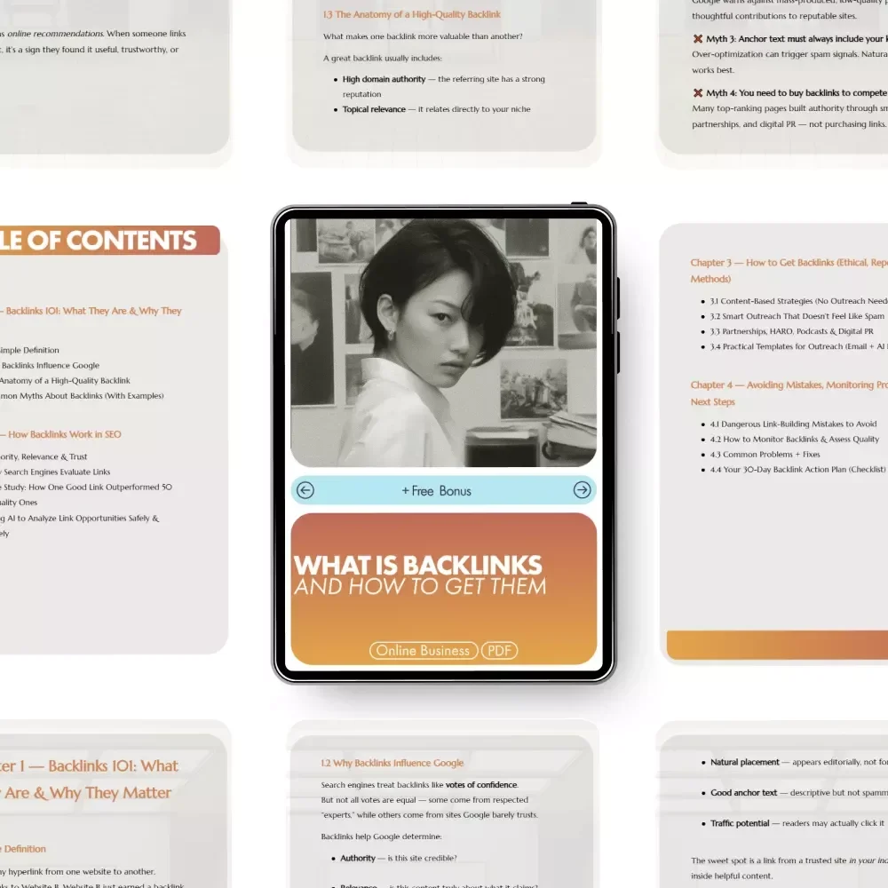 What is Backlinks and How to Get Them | Digital SEO Guide for Bloggers, Entrepreneurs & Content Creators | Learn What is Backlinks and How to Get Them for Higher Rankings