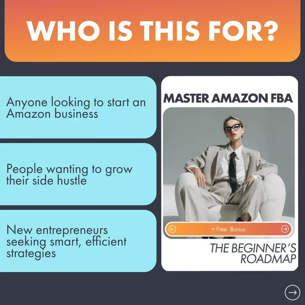 Master Amazon FBA: The Beginner’s Roadmap - Your Ultimate Guide to Launching and Scaling an Amazon FBA Business