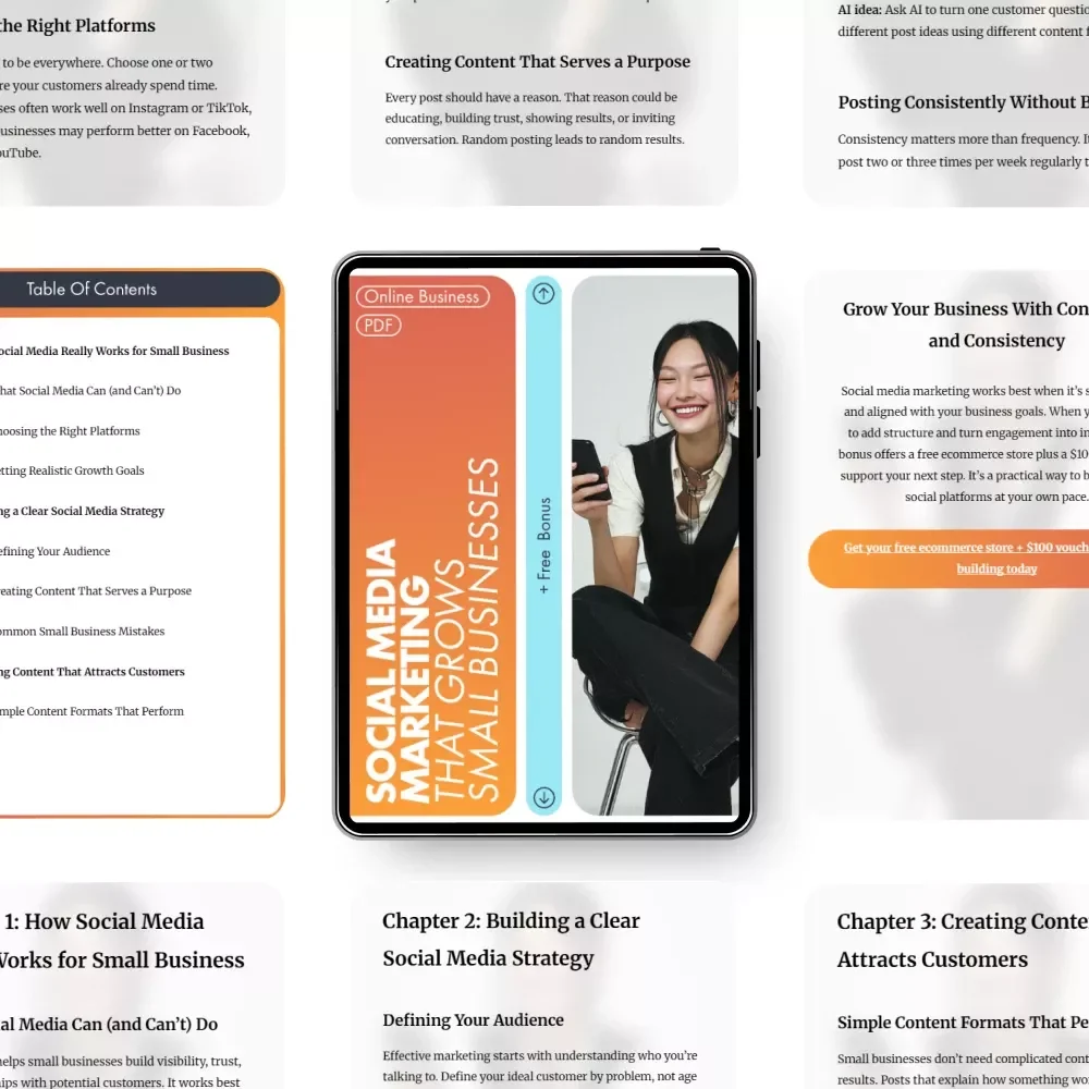Social Media Marketing That Grows Small Businesses: The Ultimate eBook Guide to Social Media Marketing for Small Business Owners