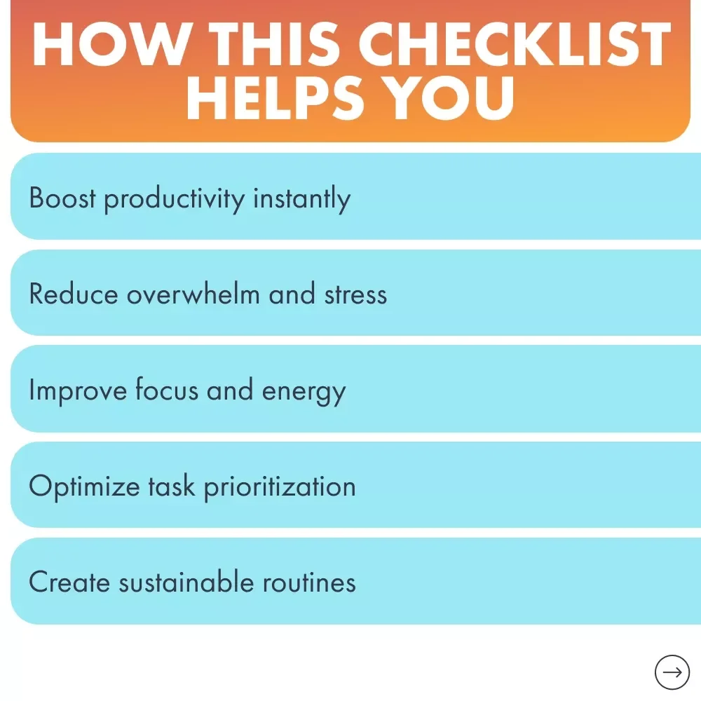 Time Blocking That Actually Works: A Practical Checklist for Better Productivity