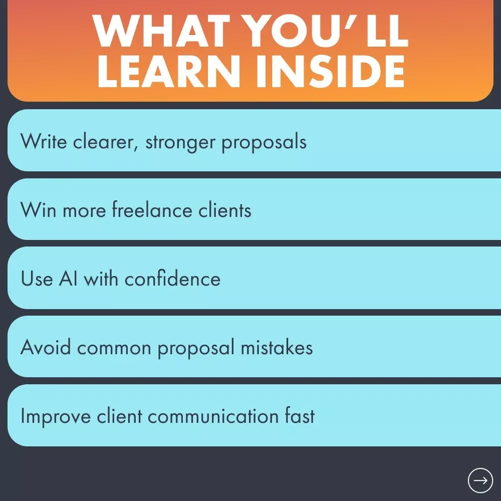 Winning Proposals for Every Freelancer | Freelance Proposal Writing eBook | How to Write a Freelance Proposal That Wins Jobs | Digital Download Guide for Converting Clients