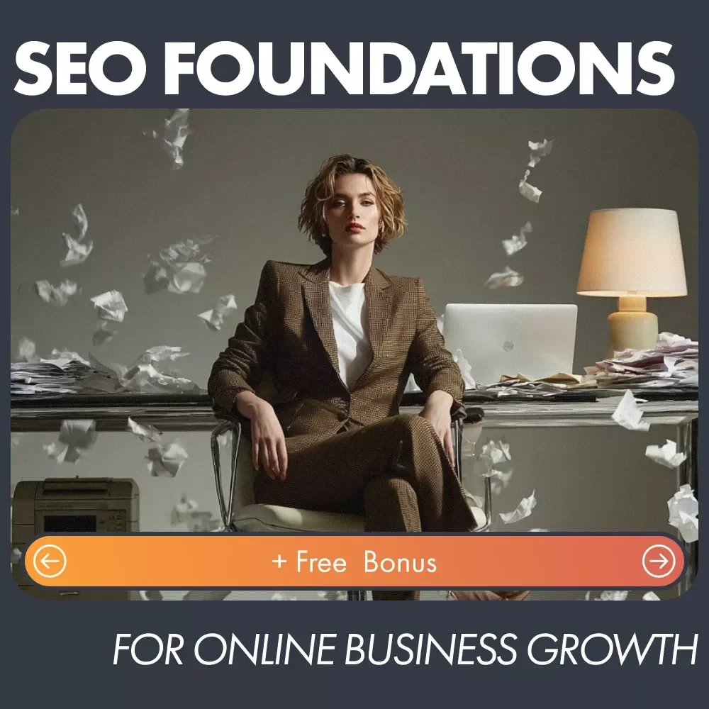 SEO Foundations for Online Business Growth | Digital Guide for Entrepreneurs, Bloggers & Creators | Learn SEO Basics for a New Website and Drive Organic Traffic Fast
