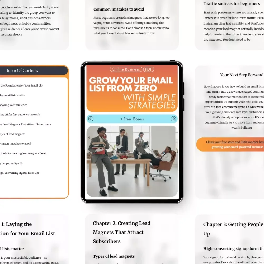 Grow Your Email List From Zero With Simple Strategies - A Practical Guide to Building an Email List from Scratch