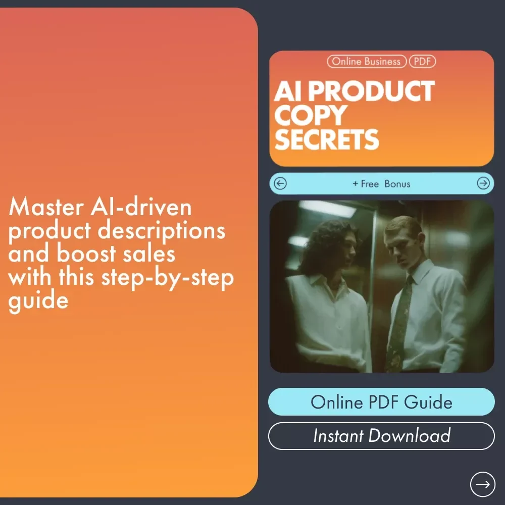 AI Product Copy Secrets: How to Use AI to Write Product Descriptions Like a Pro