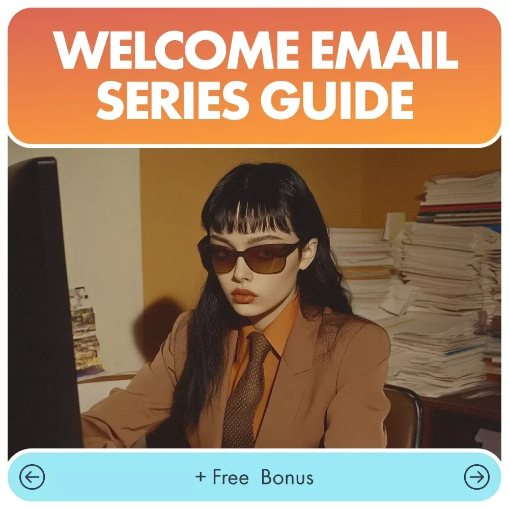 The Ultimate Guide to Welcome Email Series | Digital Download for Entrepreneurs, Marketers & Creators | How to Write a Welcome Email Series That Converts