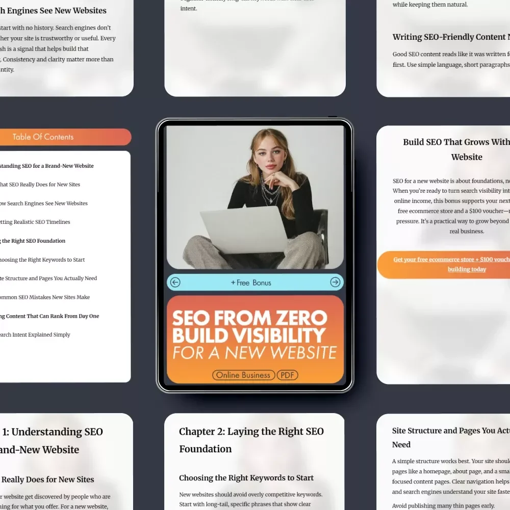 SEO From Zero: Build Visibility for a New Website - eBook Guide on How to Do SEO for a New Website