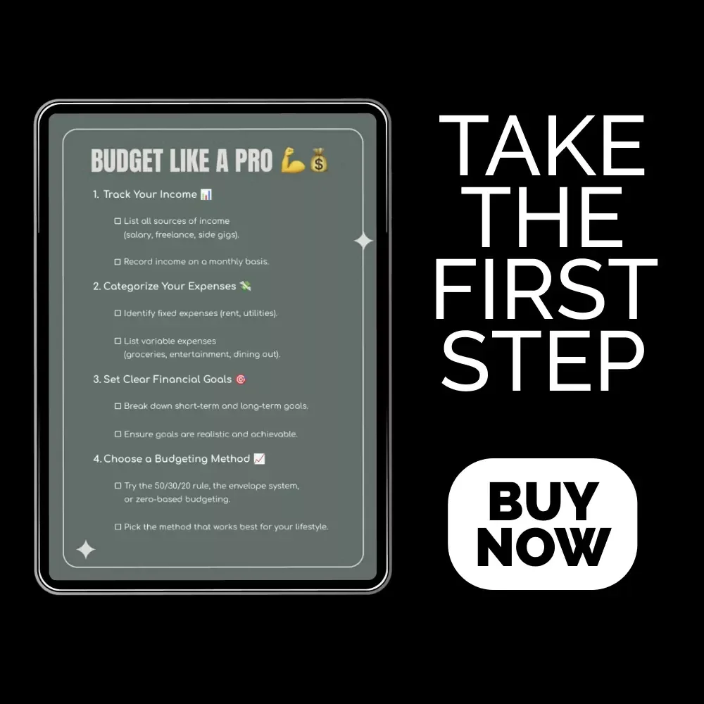 Budget Like a Pro – Simple Budgeting Checklist | Learn how to do a budget Step by Step