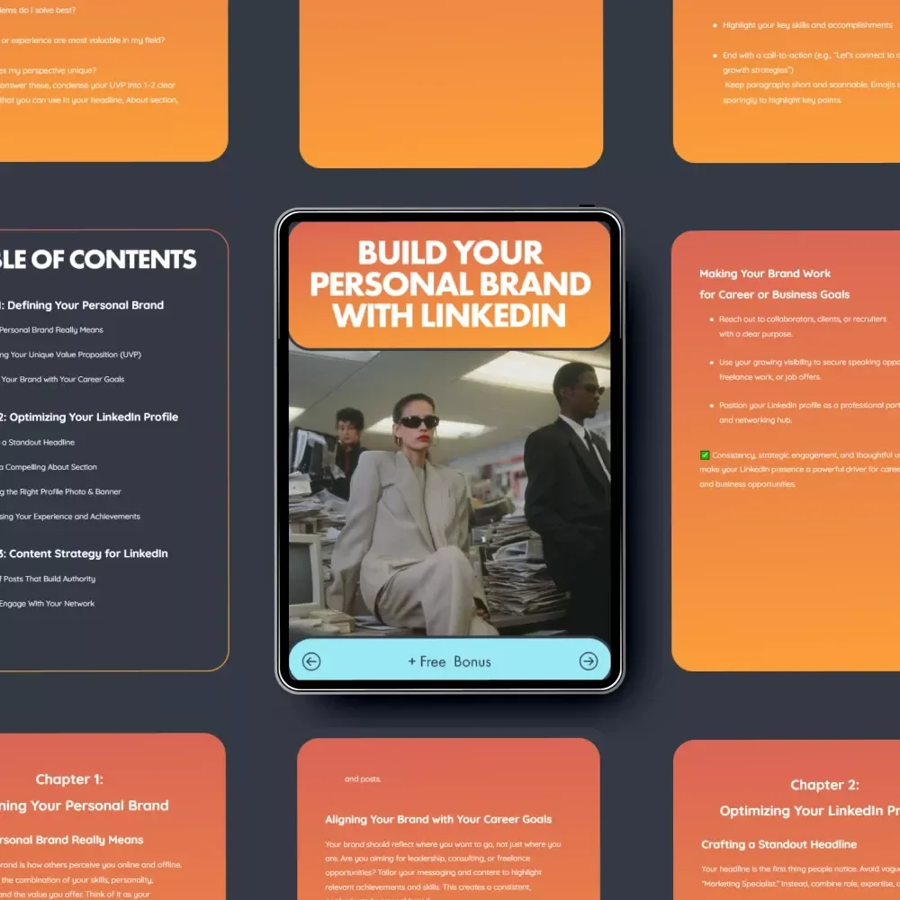 Build Your Personal Brand with LinkedIn: The Ultimate eBook Guide to Elevate Your Career