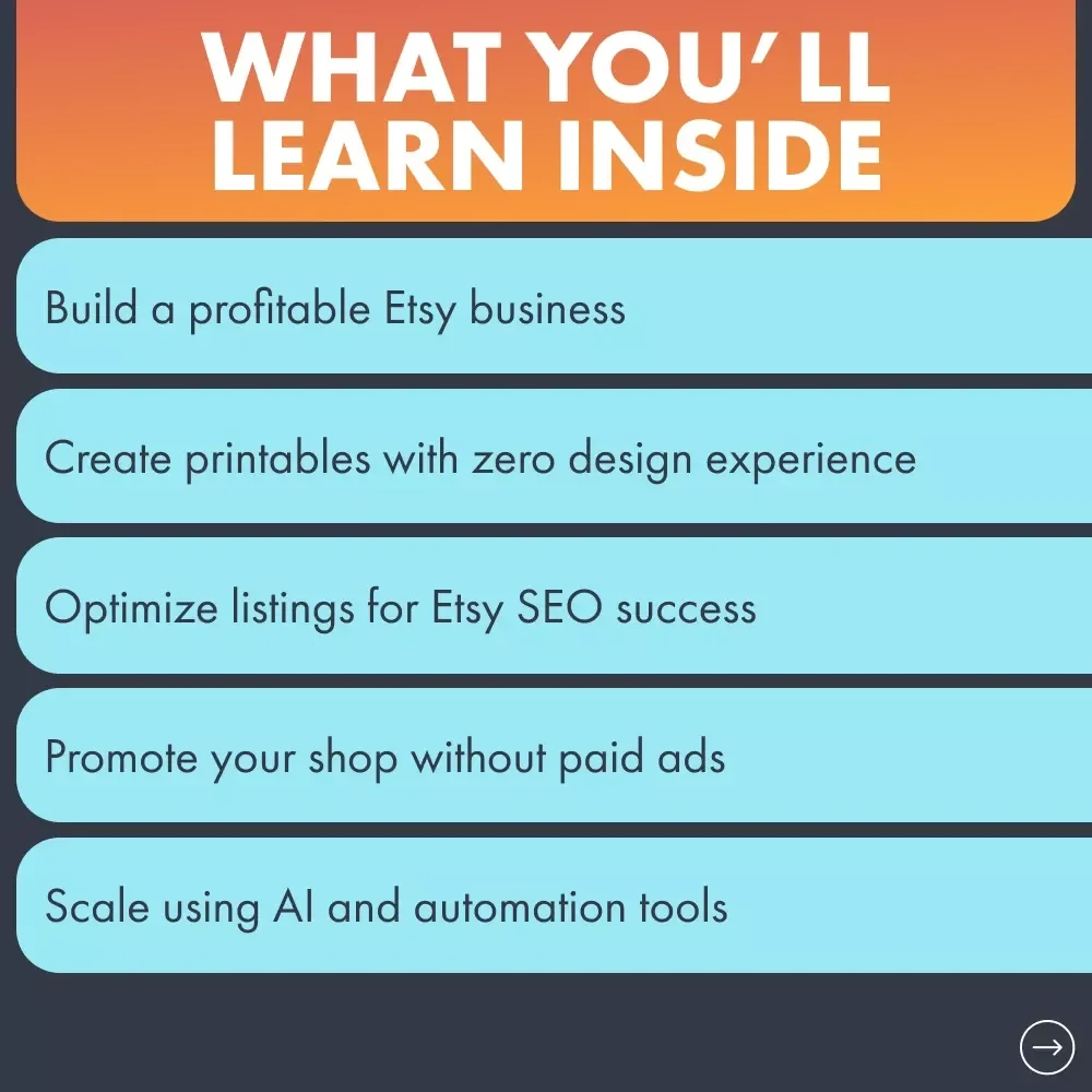 Profitable Printables: Build a Digital Etsy Shop That Sells – The Ultimate Guide for Beginners