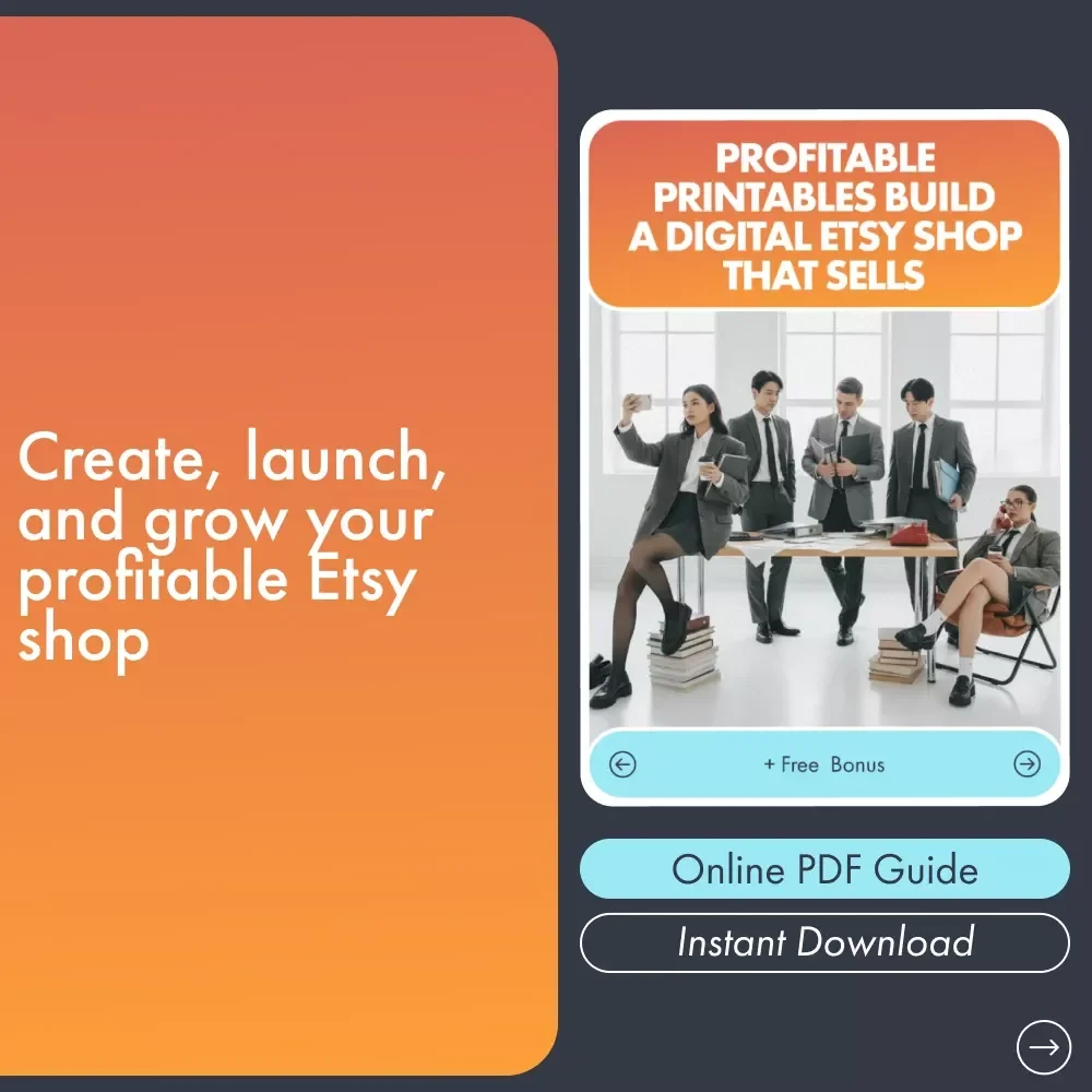 Profitable Printables: Build a Digital Etsy Shop That Sells – The Ultimate Guide for Beginners