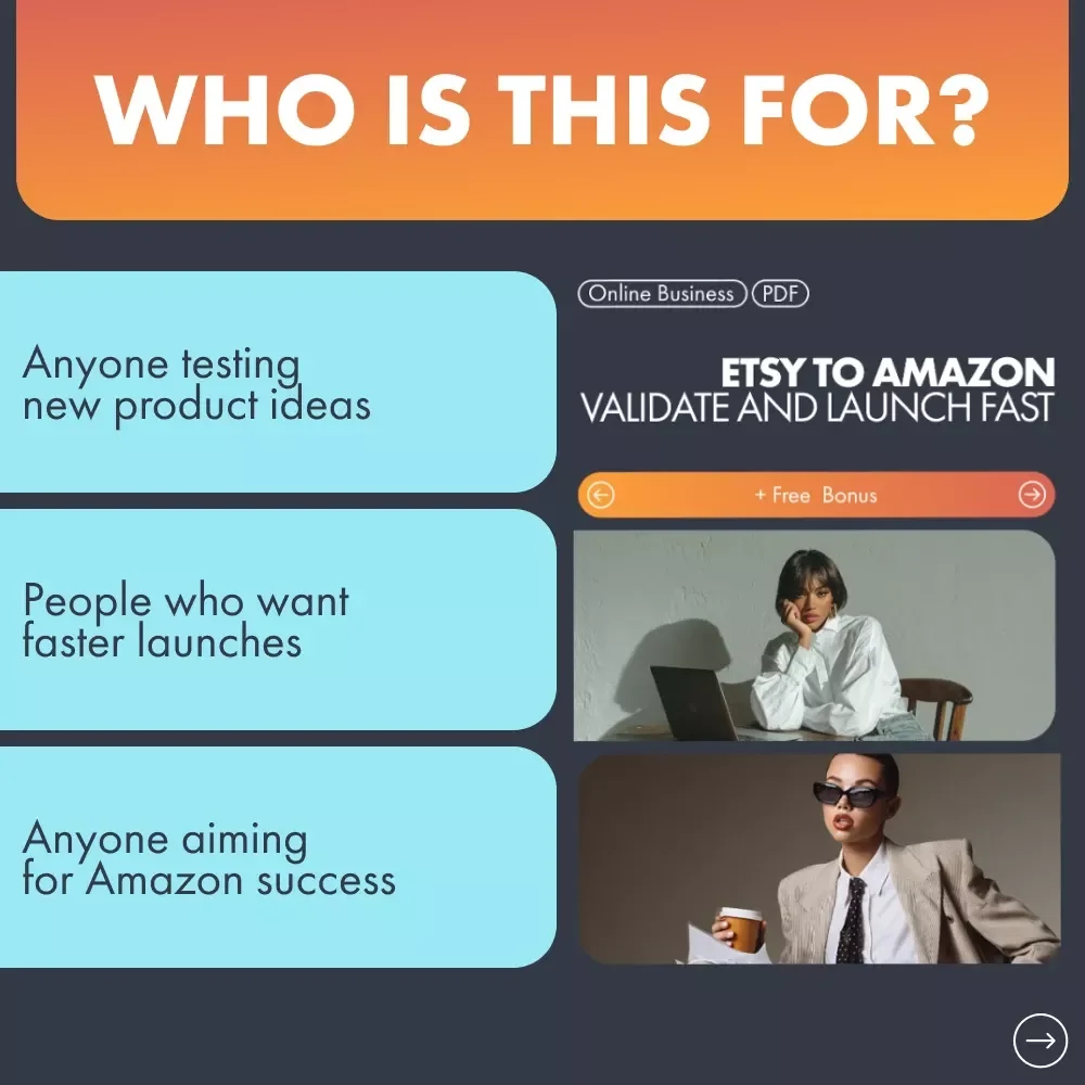 Etsy to Amazon: Validate and Launch Fast – Digital eBook for Sellers | Etsy-Style Guide to Test, Validate & Scale Products Using Etsy Before Selling on Amazon