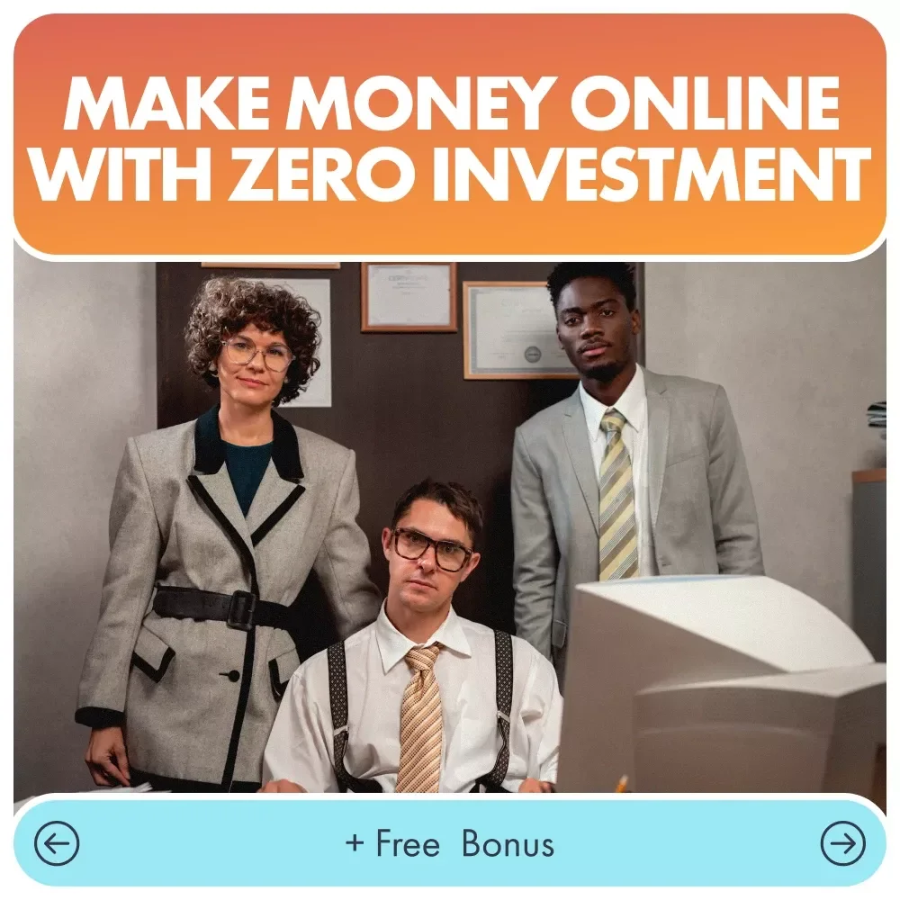 Smart Ways to Make Money Online With Zero Investment - No-Cost Digital Income Guide, eBook, and Checklist