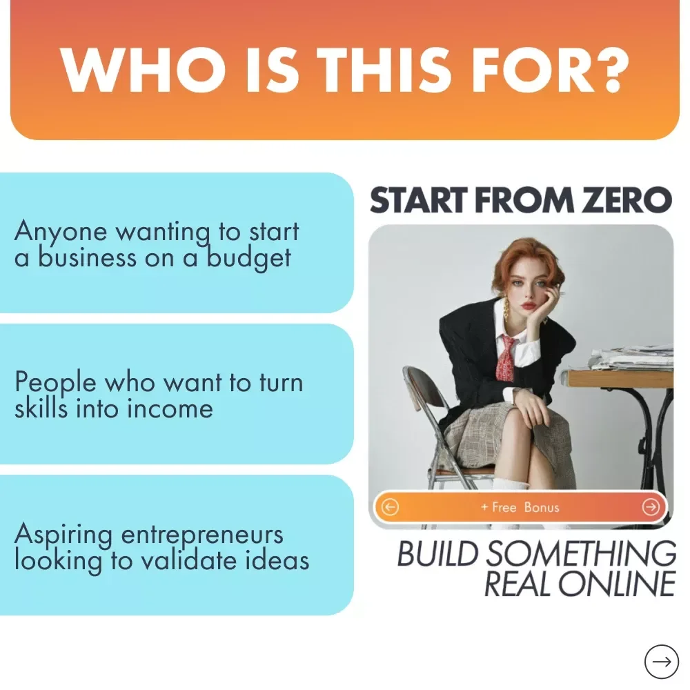 Start From Zero: Build Something Real Online - Your Ultimate Guide to Starting a Business with No Money