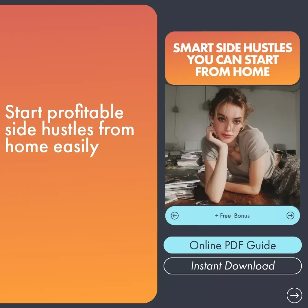 Smart Side Hustles You Can Start From Home - Digital Guide to Earning Money Online