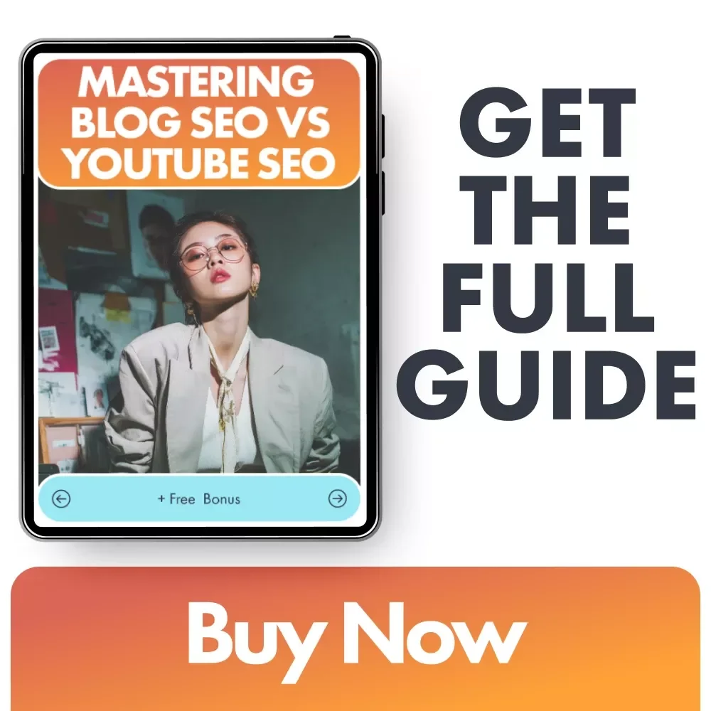 Mastering Blog SEO vs YouTube SEO: A Comprehensive Guide for Content Creators