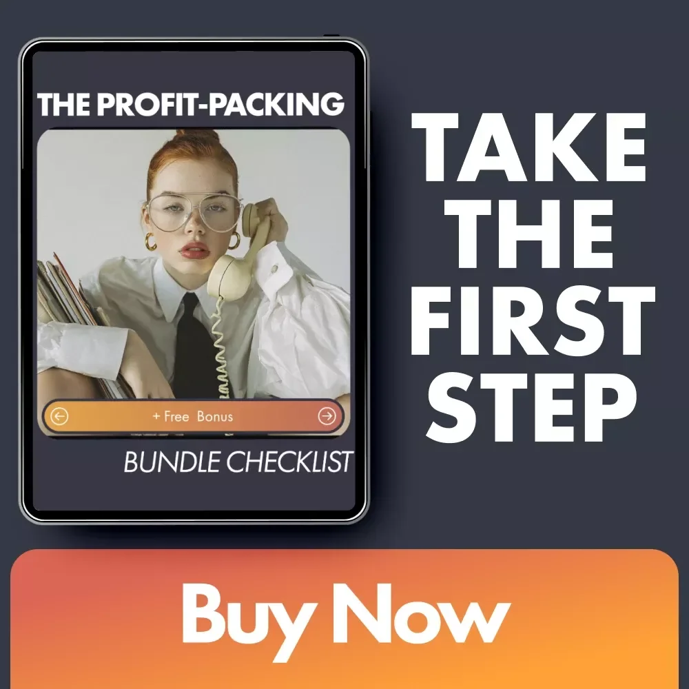 The Profit-Packing Bundle Checklist | Learn How to Bundle Products for More Sales | Digital Download for Online Sellers and Small Shops