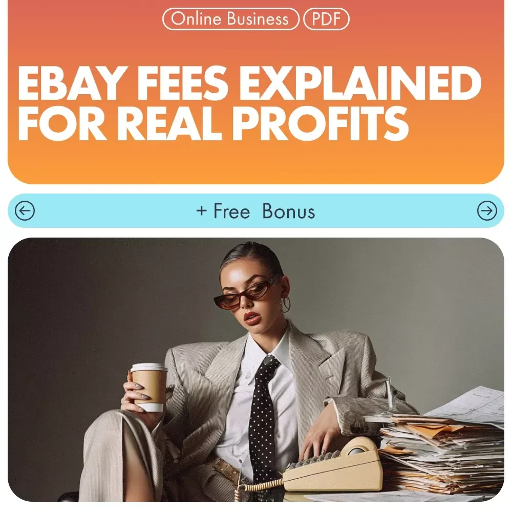 eBay Fees Explained for Real Profits | Beginner-Friendly eBook for Sellers | Learn eBay Seller Fees Explained Simply and Build a Smarter Pricing Strategy