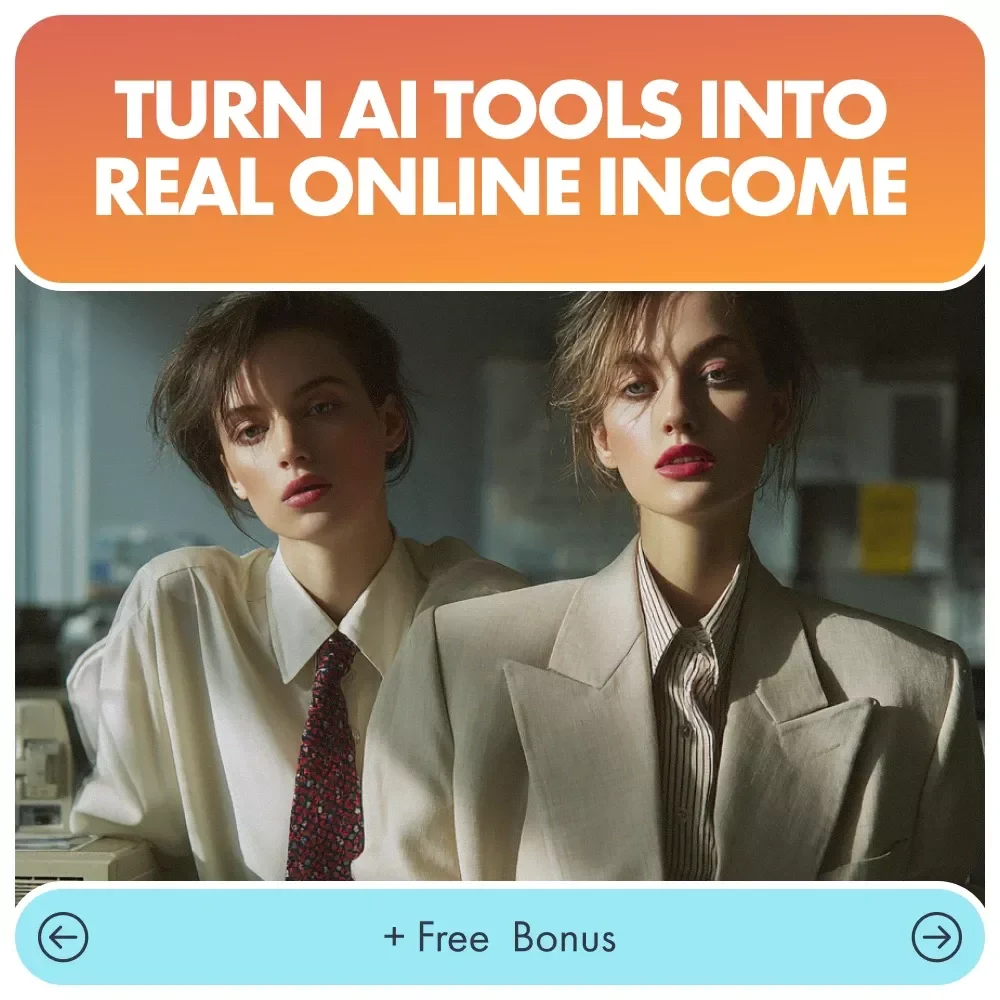 Turn AI Tools Into Real Online Income: The Ultimate Guide to Making Money with AI