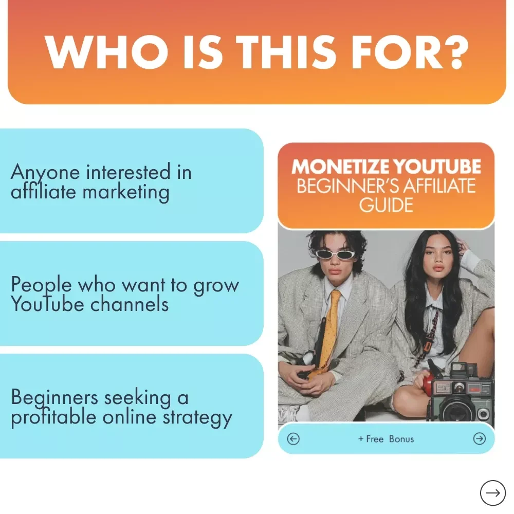 Monetize YouTube: Beginner’s Affiliate Guide – Your Step-by-Step eBook for Affiliate Marketing Success