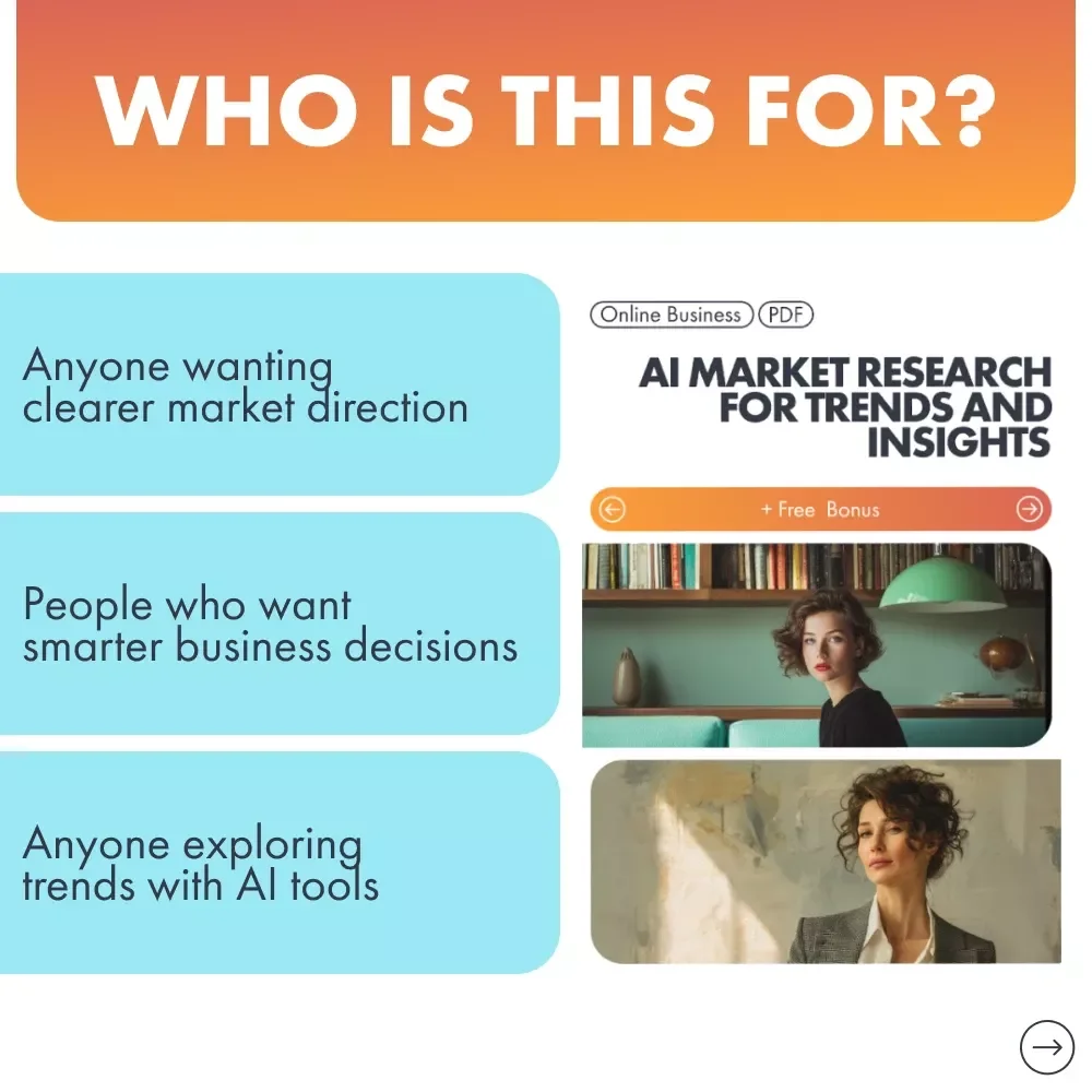 AI Market Research for Trends and Insights — Ebook Guide for Entrepreneurs | Learn how to use ai for market research to Find Winning Niches, Track Trends & Unlock Data-Driven Opportunities