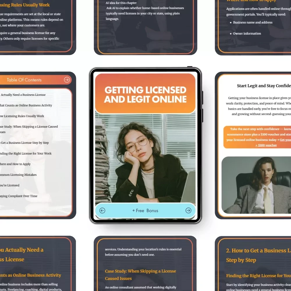 Getting Licensed and Legit Online: Your Ultimate Guide to Getting a Business License for Online Work