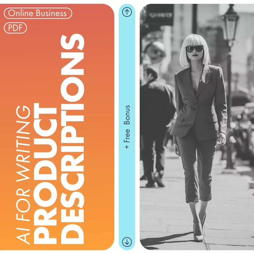 AI for Writing Product Descriptions That Sell | Digital Checklist for Shop Owners, Creators, and Entrepreneurs | Learn how to use ai for writing product descriptions that convert