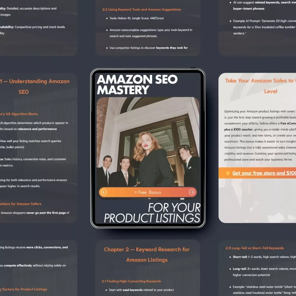Amazon SEO Mastery for Your Product Listings: Boost Your Visibility and Sales with Proven Strategies