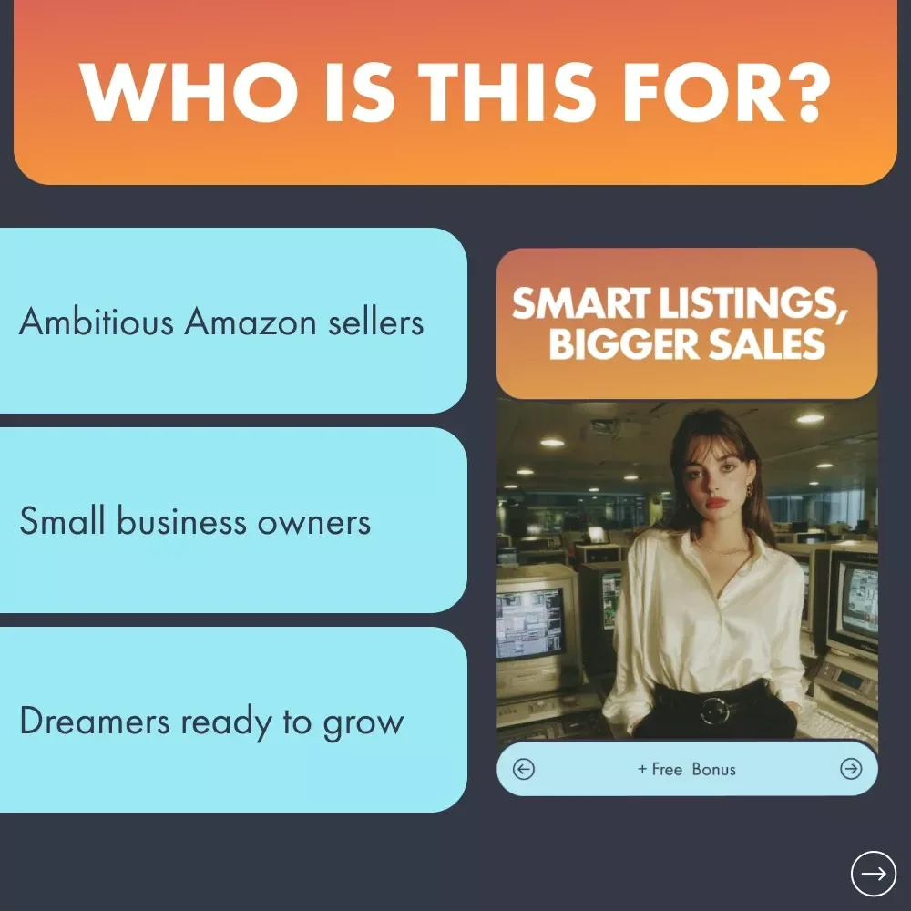 Smart Listings, Bigger Sales | The Ultimate Guide to Amazon Listing Optimization for Better Sales and Higher Conversions