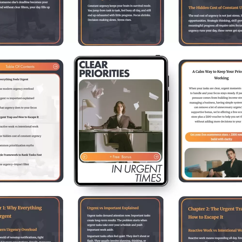 Clear Priorities in Urgent Times: How to Prioritize Tasks When Everything is Urgent