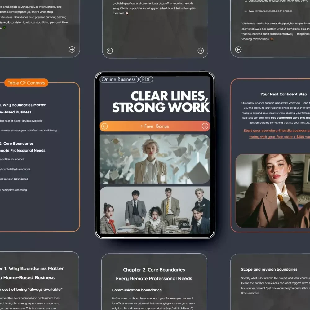 Clear Lines, Strong Work: How to Set Boundaries with Clients When Working from Home - Digital Guide