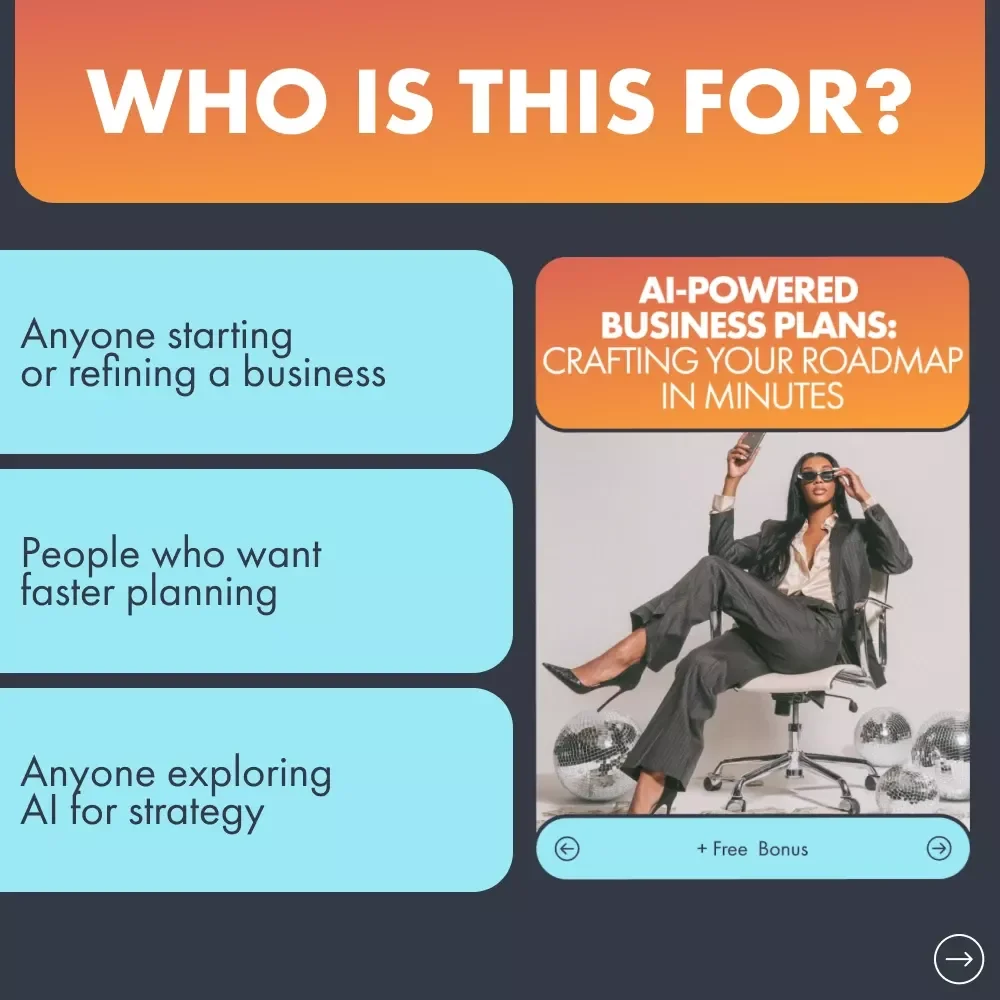 AI-Powered Business Plans: Crafting Your Roadmap in Minutes – Editable Guide for Entrepreneurs | Small Business Toolkit
