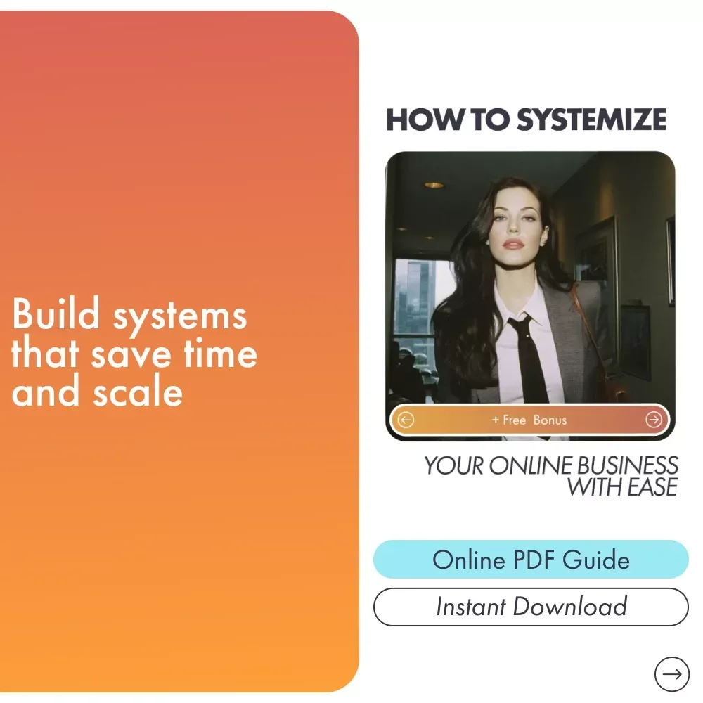 How to Systemize Your Online Business With Ease | Digital eBook for Entrepreneurs, Coaches, and Creators | Simplify, Automate, and Scale Using Proven Systems and AI | Learn how to systemize your online business
