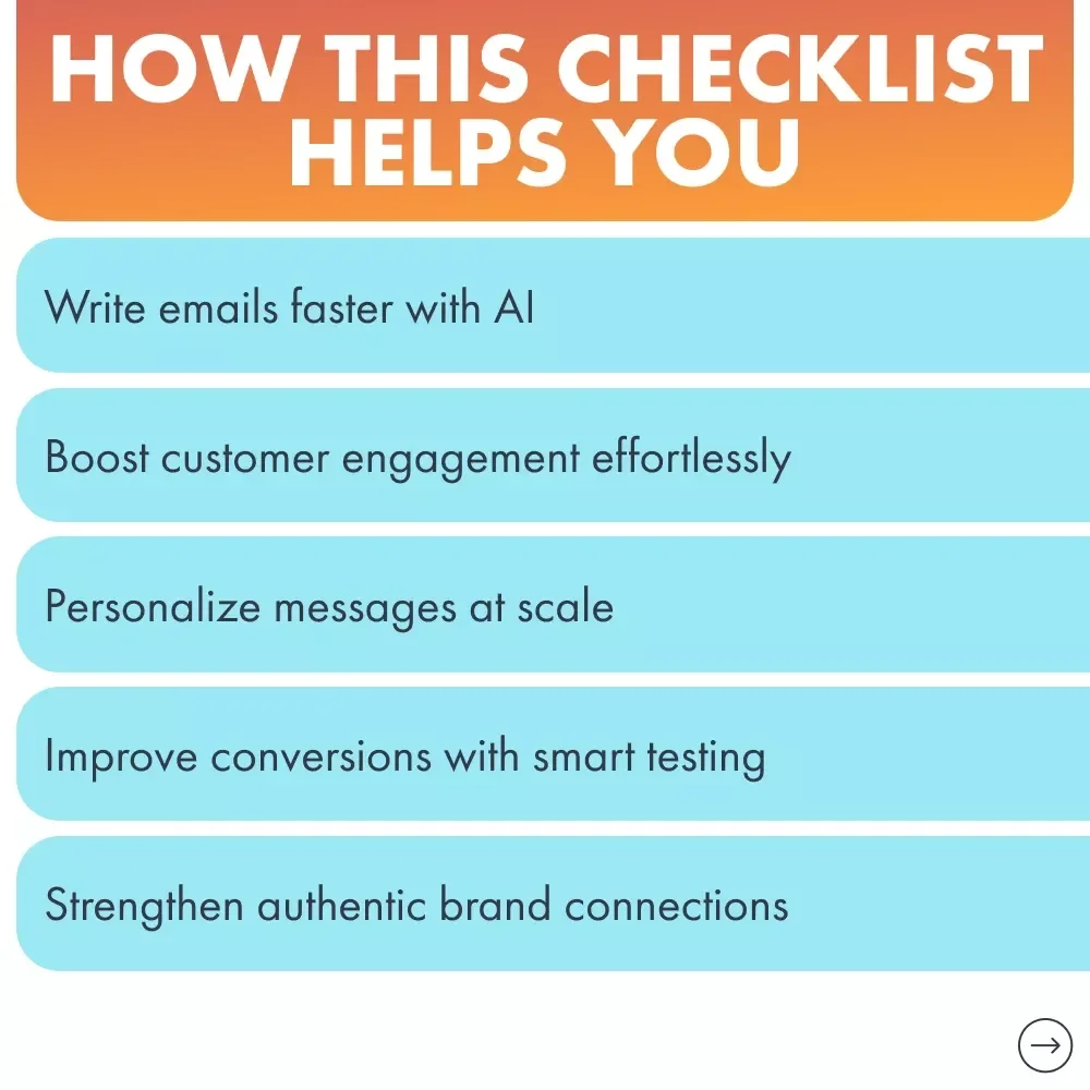 AI-Powered Email Magic: Checklist for Personalized Customer Emails | High-Converting Email Strategy Guide