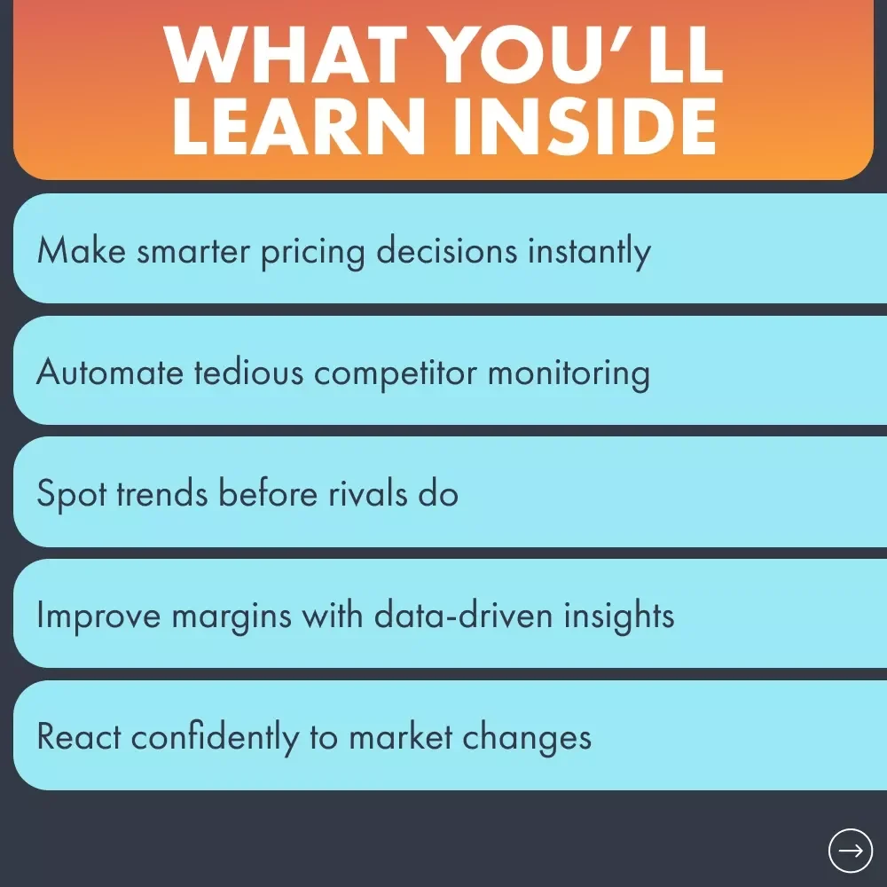 A Practical Guide to AI-Powered Competitor Price Tracking | Ecommerce Pricing Intelligence eBook for Small Businesses | Digital Download for Strategic Sellers | AI for Competitor Price Tracking