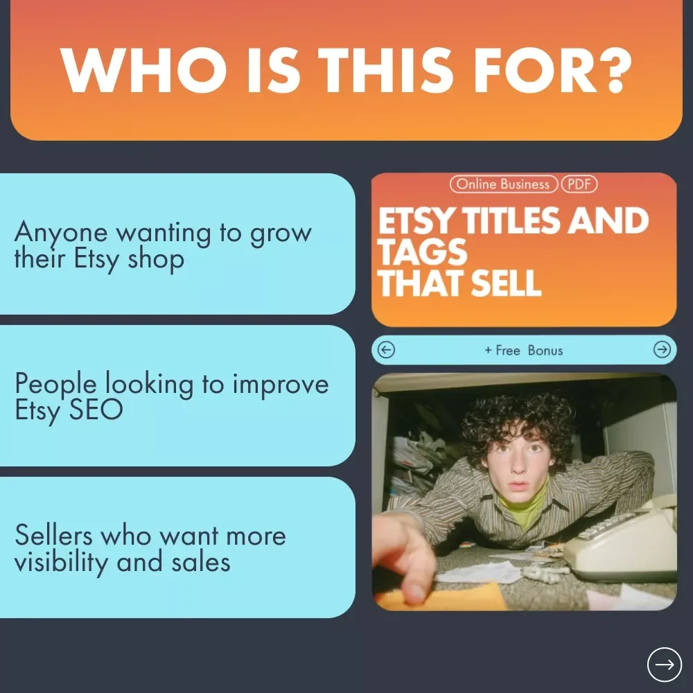 Etsy Titles and Tags That Sell: Master Etsy SEO with High-Impact Titles & Tags