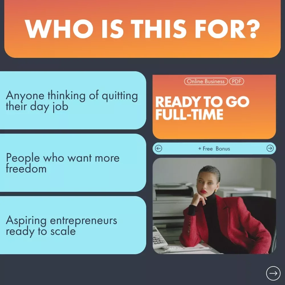Ready to Go Full-Time: The Ultimate Guide to Transitioning from Side Hustle to Full-Time Business
