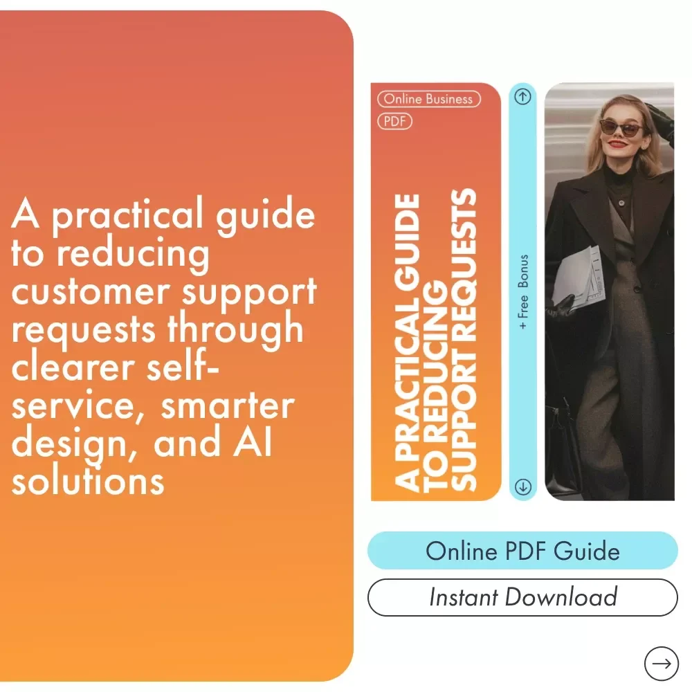 A Practical Guide to Reducing Support Requests | Ebook for Businesses | Customer Service Optimization