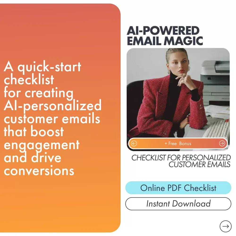AI-Powered Email Magic: Checklist for Personalized Customer Emails | High-Converting Email Strategy Guide