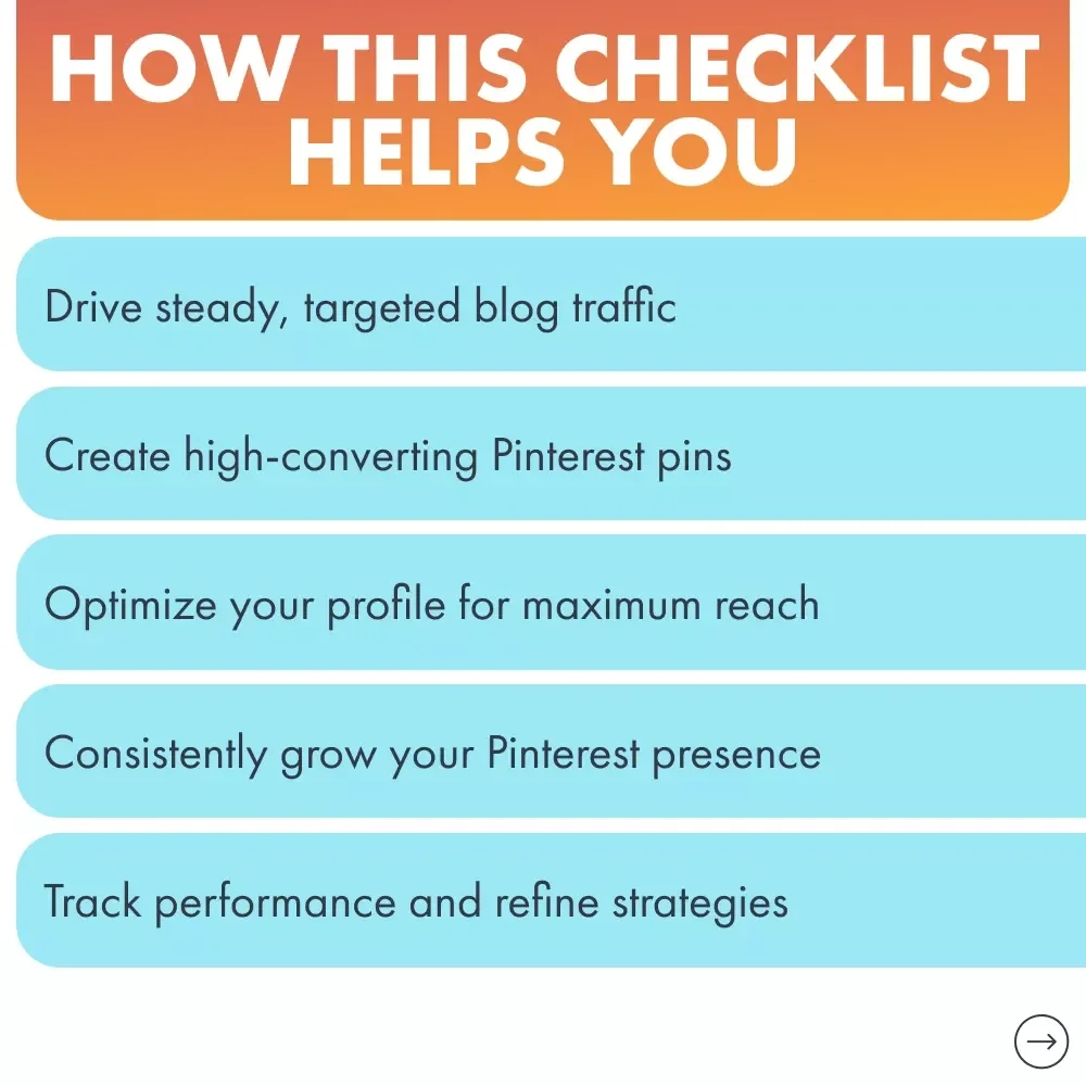 How to Use Pinterest to Drive Traffic to a Blog - Step-by-Step Guide and Checklist
