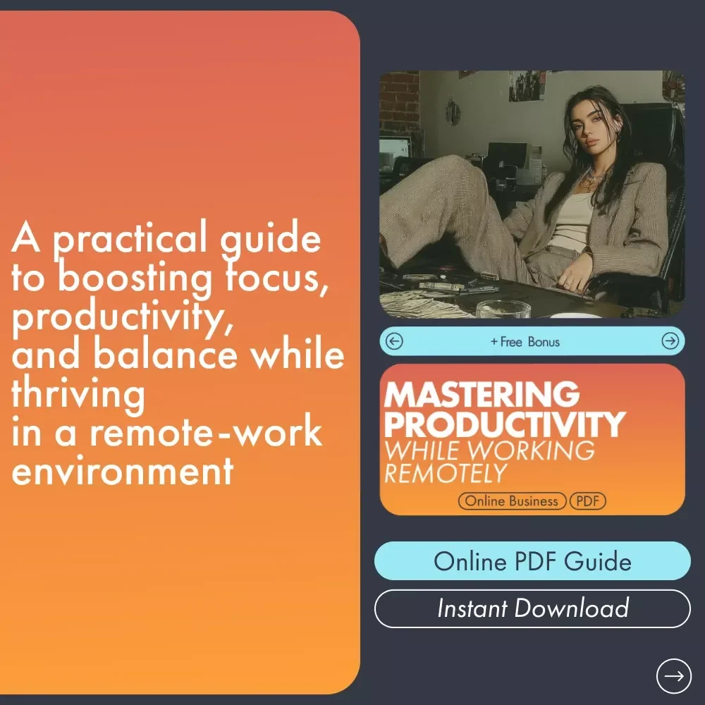 Mastering Productivity While Working Remotely | Remote Work Success Guide