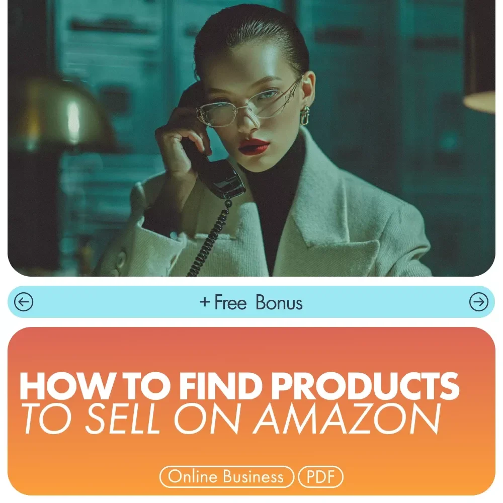 How to Find Products to Sell on Amazon Ebook | Beginner-Friendly Amazon Product Research Guide for Finding Profitable Ideas | Digital Download for New Sellers