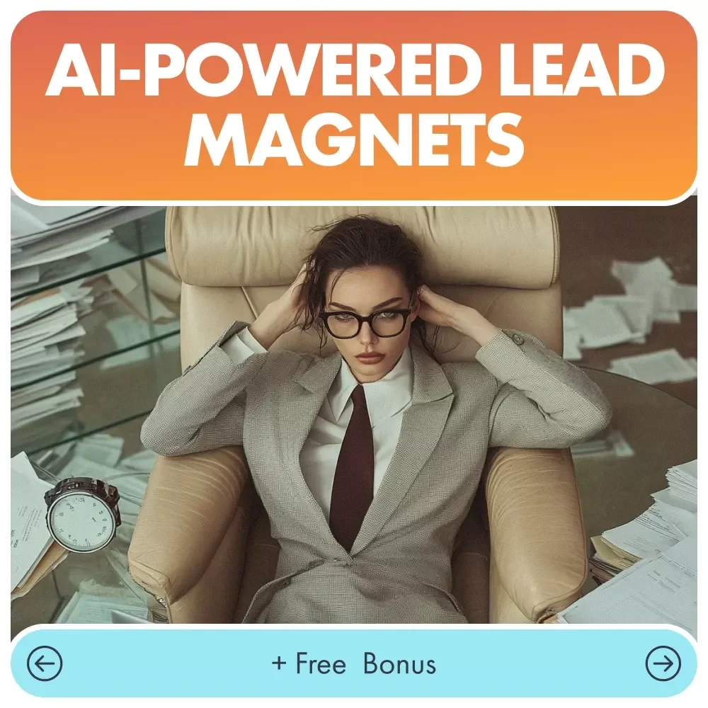 AI-Powered Lead Magnets: Turn Smart Tools into High-Converting Leads | Digital Marketing Ebook for Entrepreneurs, Coaches & Creators | AI for Creating Lead Magnets Guide