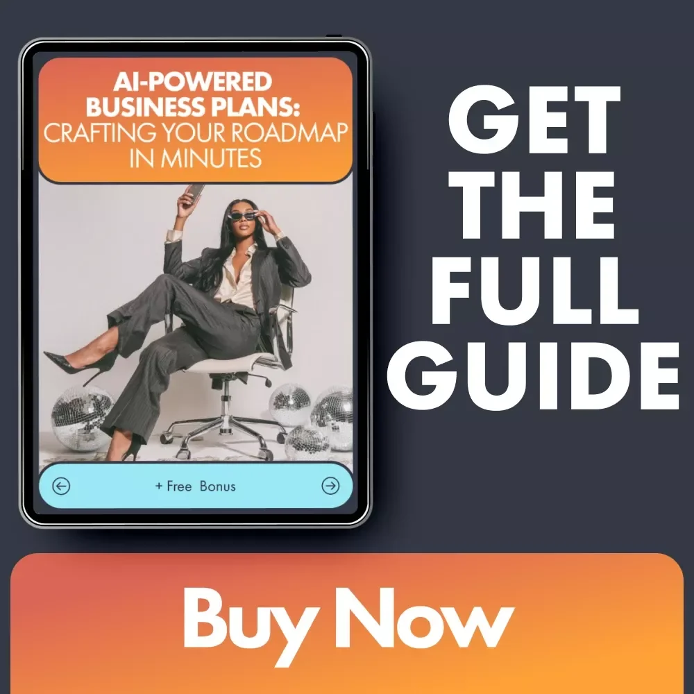 AI-Powered Business Plans: Crafting Your Roadmap in Minutes – Editable Guide for Entrepreneurs | Small Business Toolkit