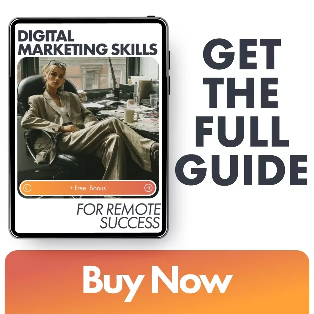 Digital Marketing Skills for Remote Success Ebook | Remote Career Guide & AI Marketing Strategies