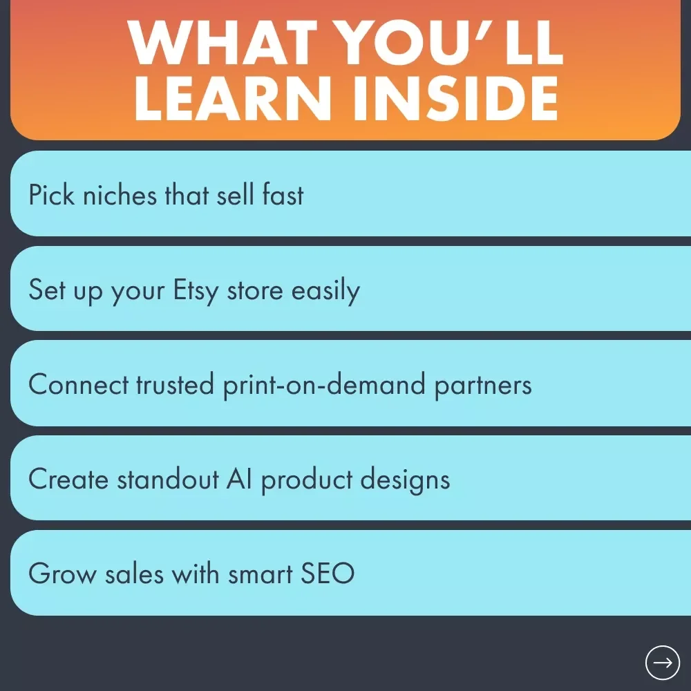 Your Quick Guide to Launching a POD Etsy Store | Learn How to Start a Print on Demand Store on Etsy, Choose Profitable Niches, and Scale Your Sales Fast!