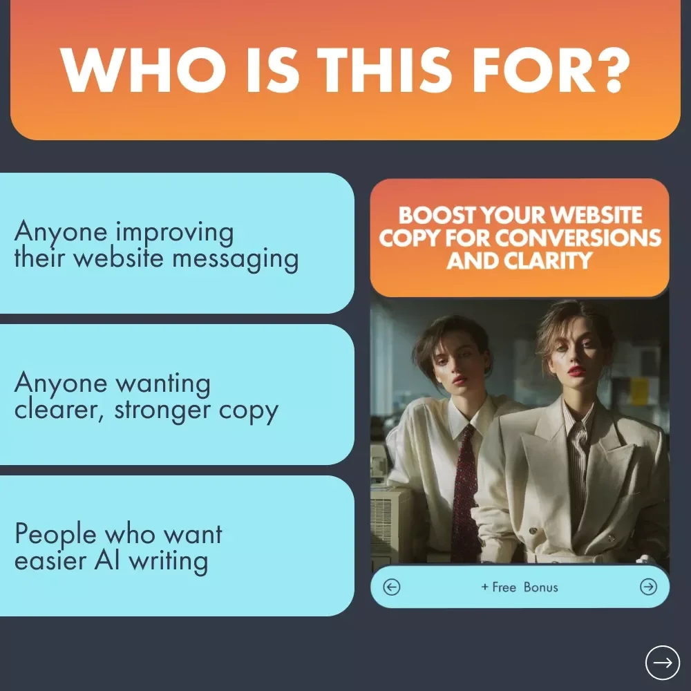 Boost Your Website Copy for Conversions and Clarity | High-Converting Website Copywriting Ebook | Digital Download for Small Businesses & Creators