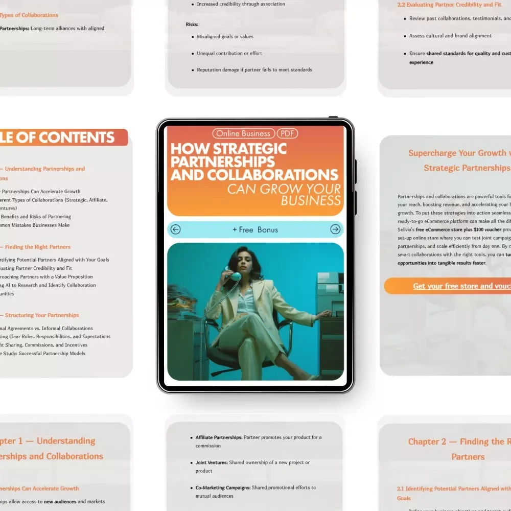 How Strategic Partnerships and Collaborations Can Grow Your Business – eBook Guide to Business Growth