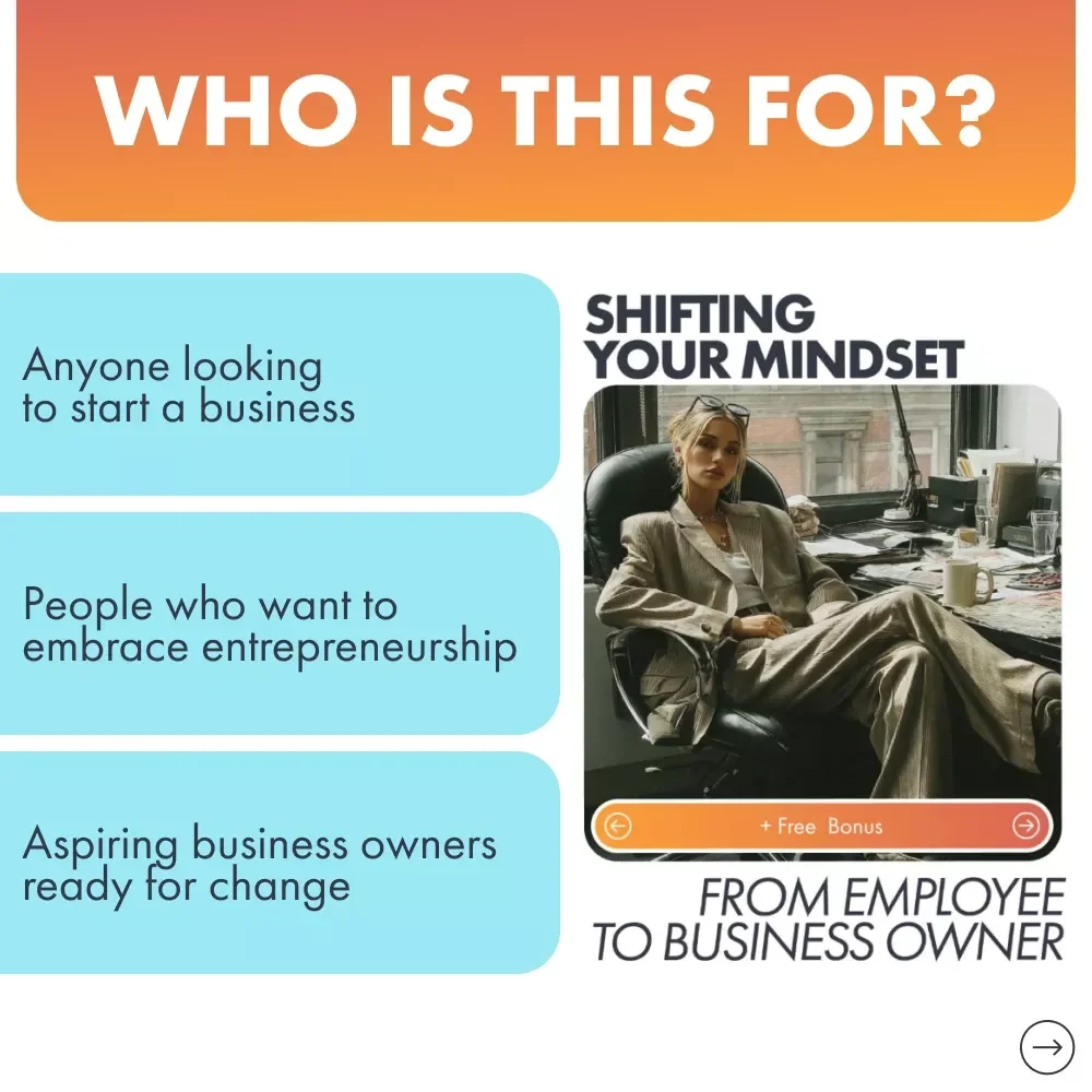 Shifting Your Mindset from Employee to Business Owner: Transform Your Thinking for Entrepreneurial Success