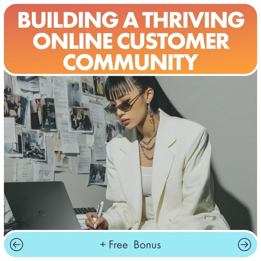 Building a Thriving Online Customer Community Ebook | Digital Guide for Entrepreneurs | Master Community-Building & Engagement Strategies | building a customer community online