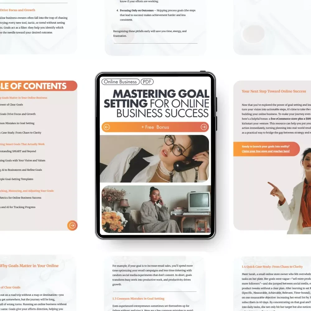 Mastering Goal Setting for Online Business Success Guide – Goal Setting for Online Business Owners